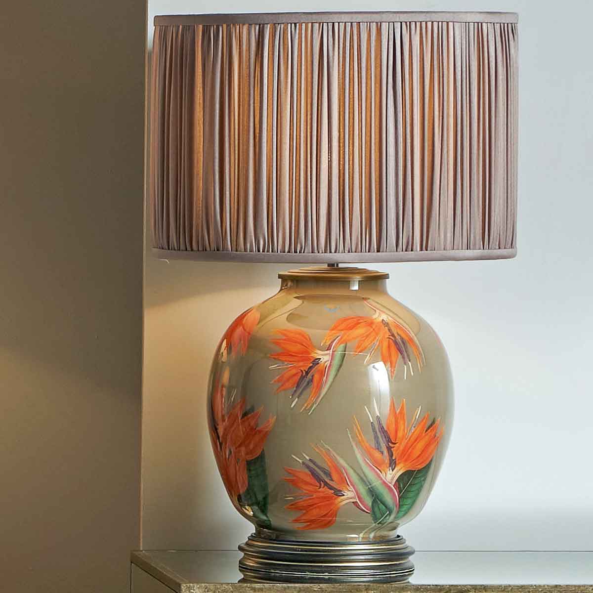 Lifestyle image of unique table lamp by Jenny Worrall