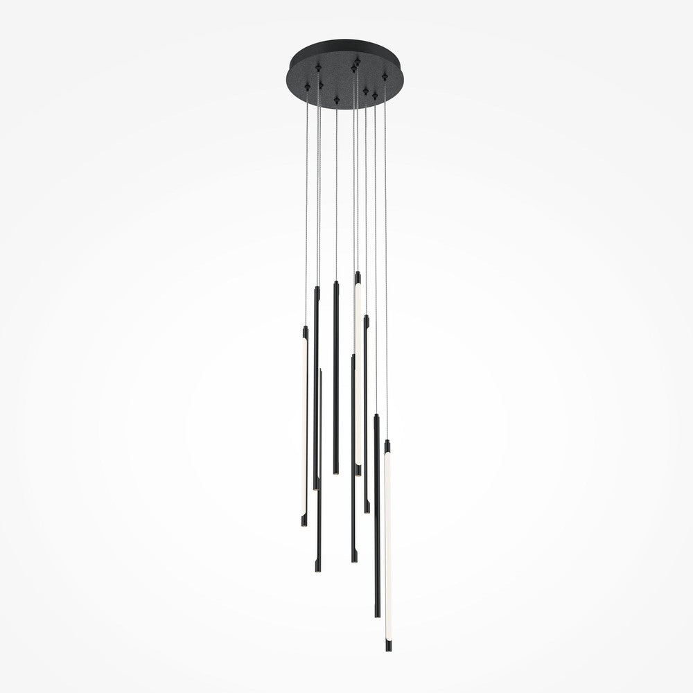 Light Stick Pendant Lamp In Black-Maytoni-South Charlotte Fine Lighting