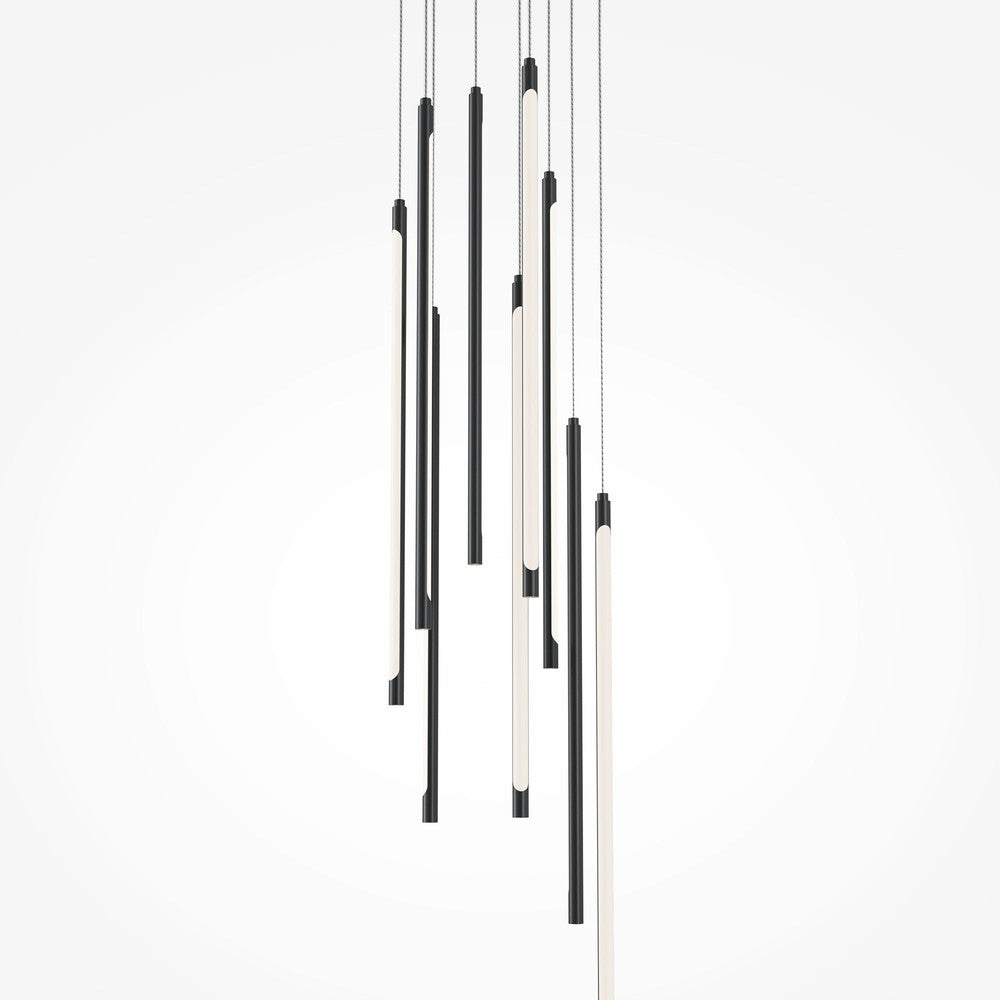 Light Stick Pendant Lamp In Black-Maytoni-South Charlotte Fine Lighting