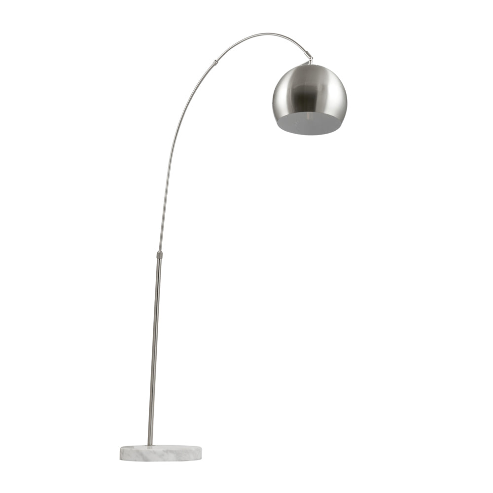 Living room reading lamp the Feliciani features a 1.3m long arm and adjustable head to make it ideal for reading.