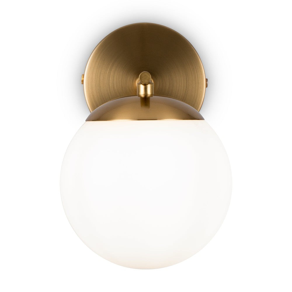 Marble Wall Lamp With Brass Styling-Maytoni-South Charlotte Fine Lighting