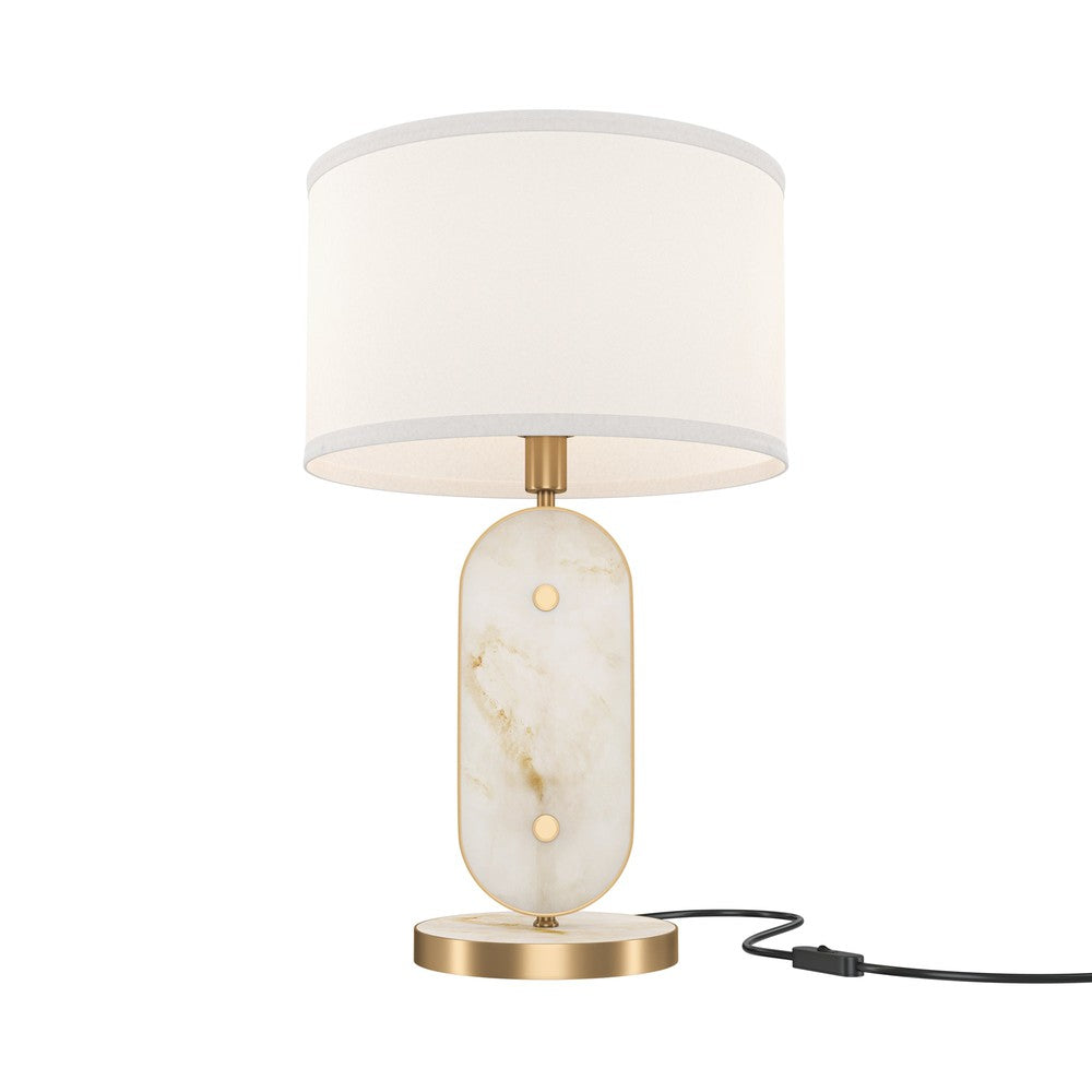 Marmo Table Lamp With Gold Styling-Maytoni-South Charlotte Fine Lighting