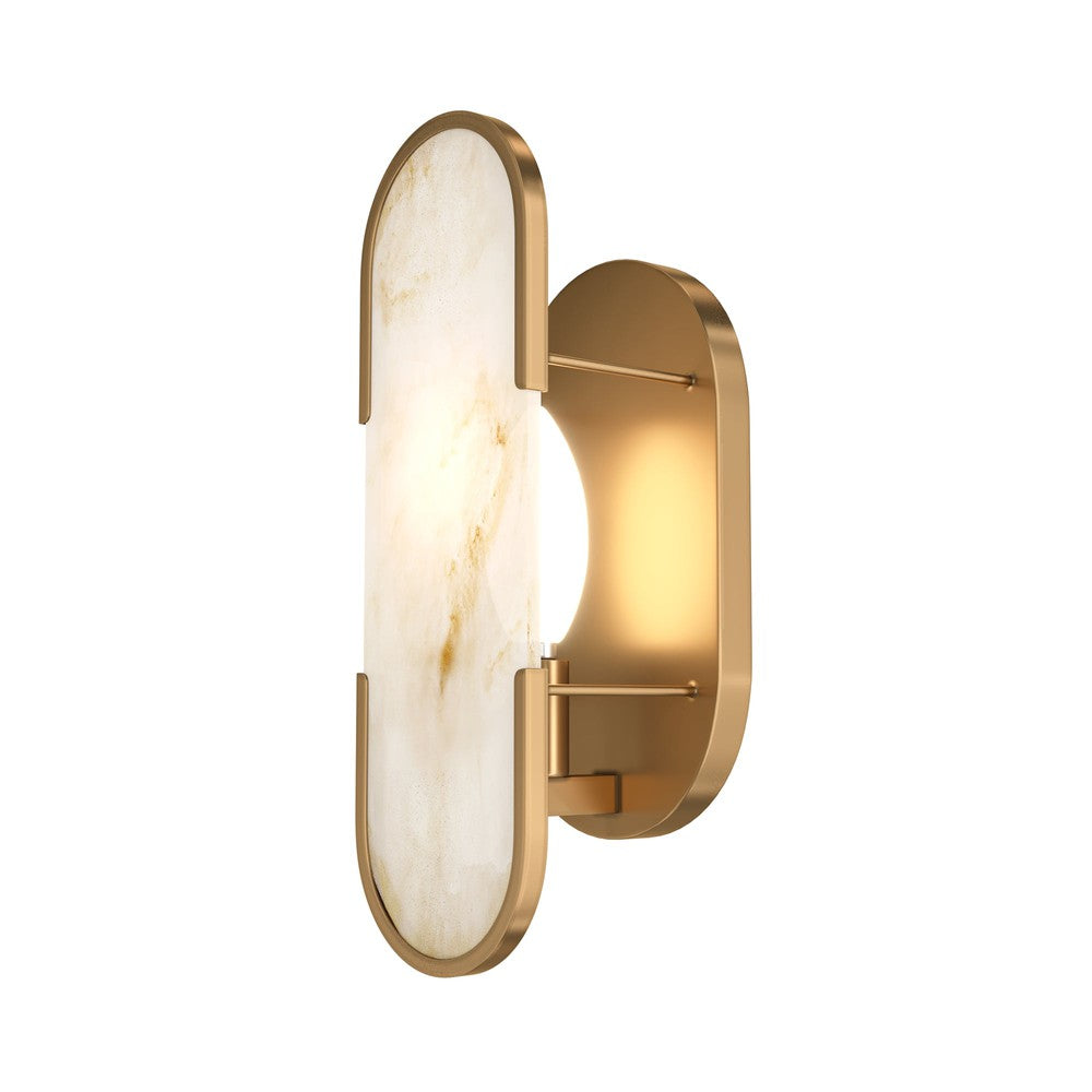 Marmo Wall Lamp With Gold And Marble Styling-Maytoni-South Charlotte Fine Lighting