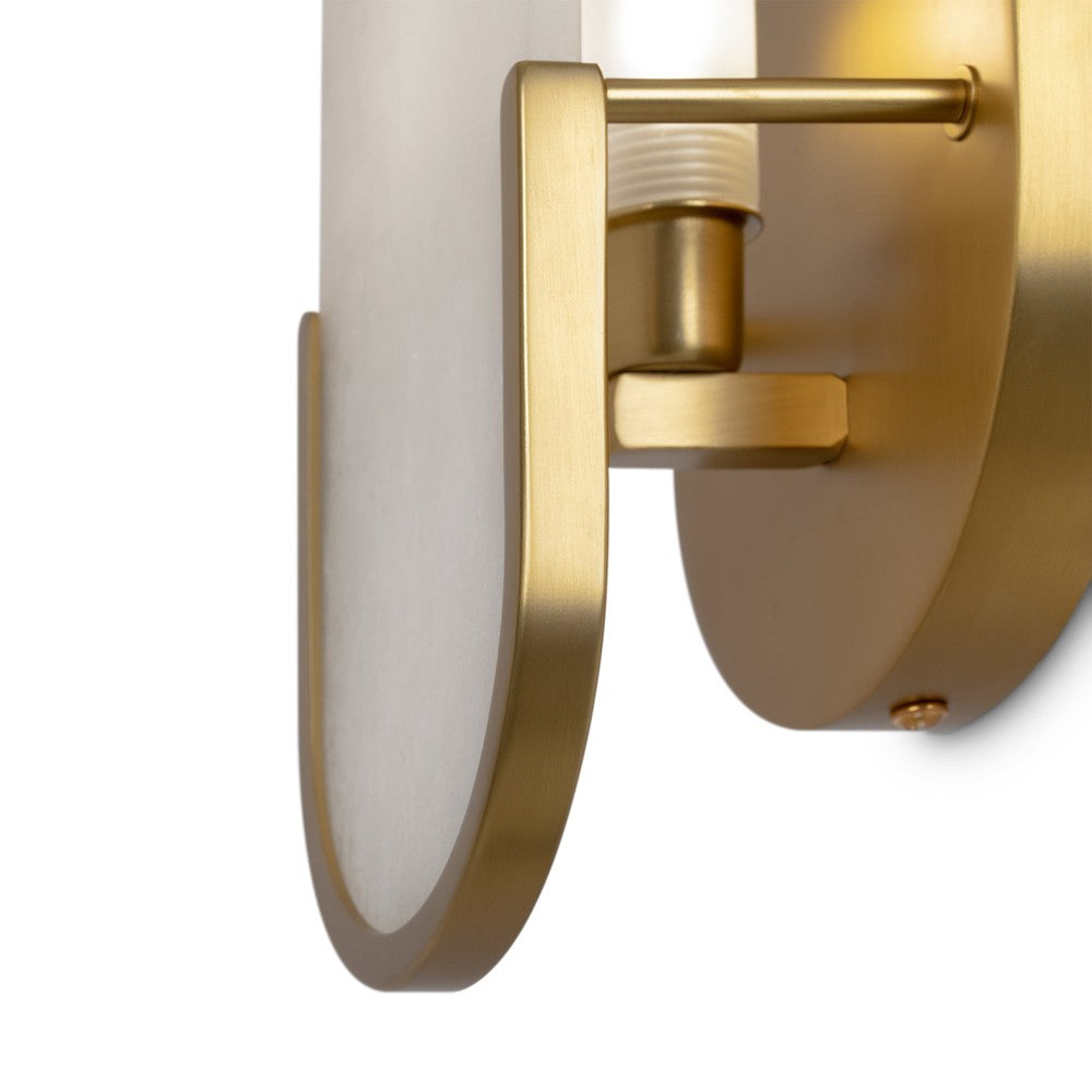 Marmo Wall Lamp With Gold And Marble Styling-Maytoni-South Charlotte Fine Lighting