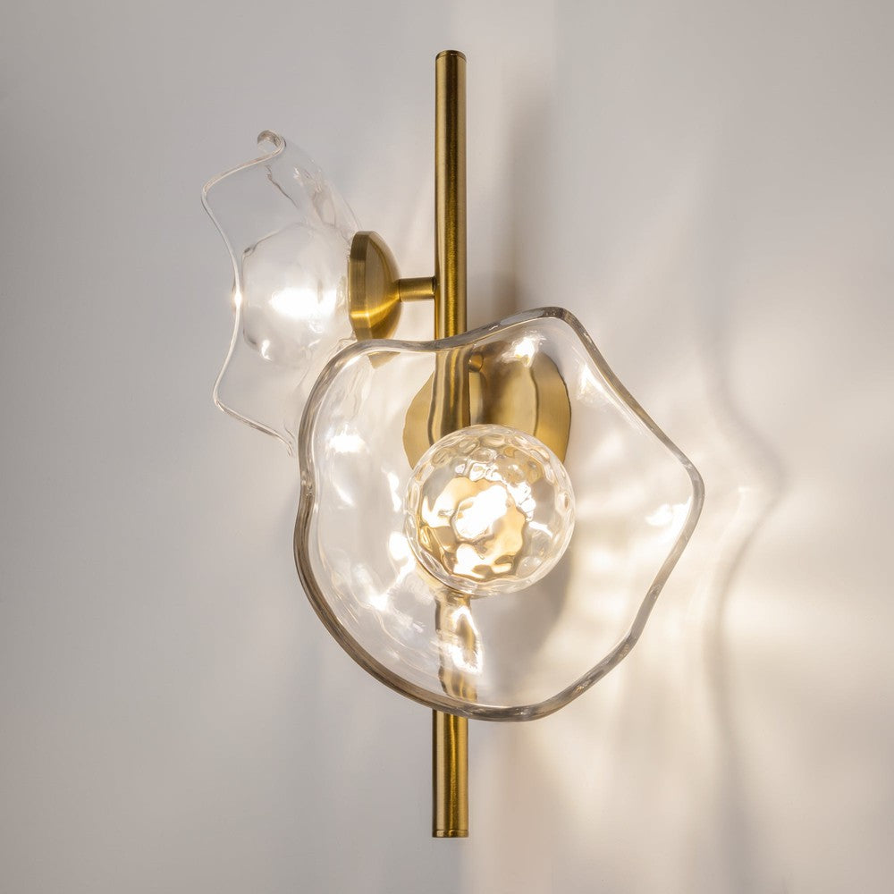 Miracle Wall Lamp With Brass Styling - Two Lights-Maytoni-South Charlotte Fine Lighting