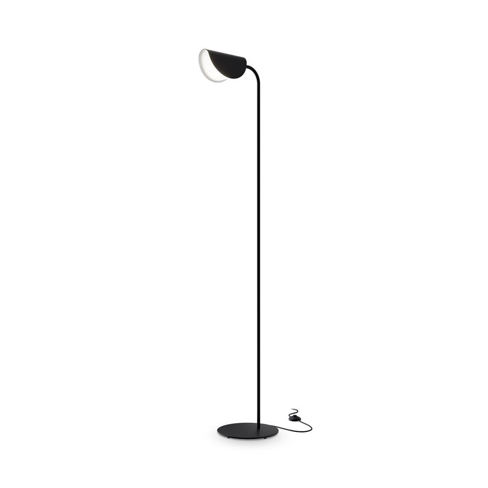 Mollis Floor Lamp In Black-Maytoni-South Charlotte Fine Lighting