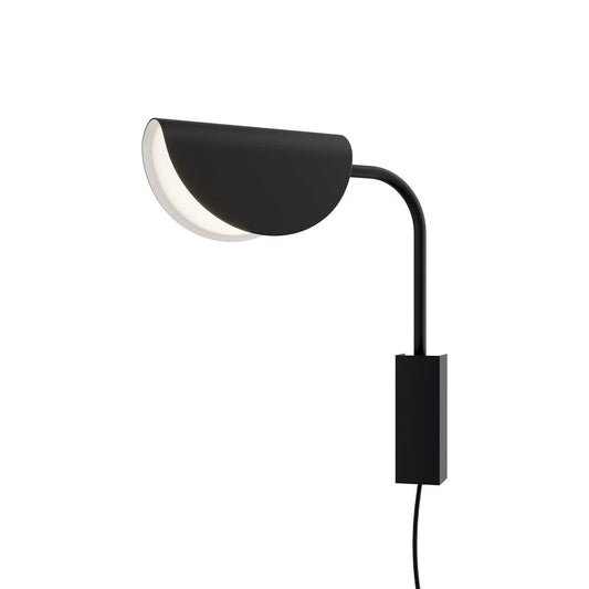 Mollis Vertical Wall Lamp In Black-Maytoni-South Charlotte Fine Lighting