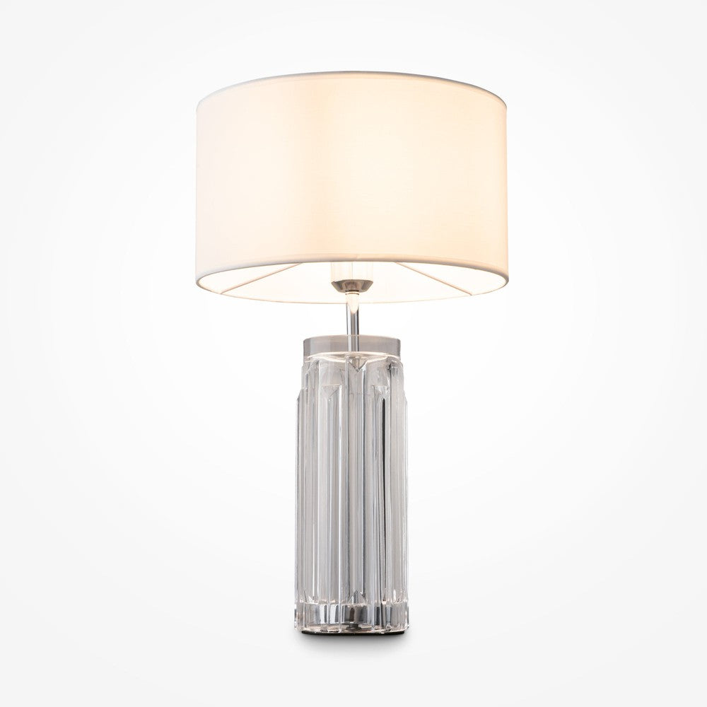 Muse Table Lamp With Chrome Styling-Maytoni-South Charlotte Fine Lighting