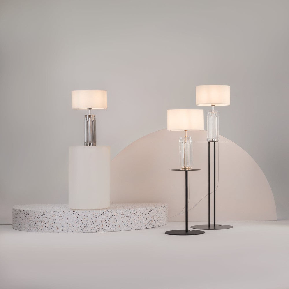 Muse Table Lamp With Chrome Styling-Maytoni-South Charlotte Fine Lighting