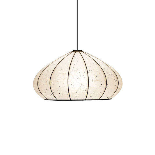 Mushroom Washi lantern pendant light sold by South Charlotte Fine Lighting