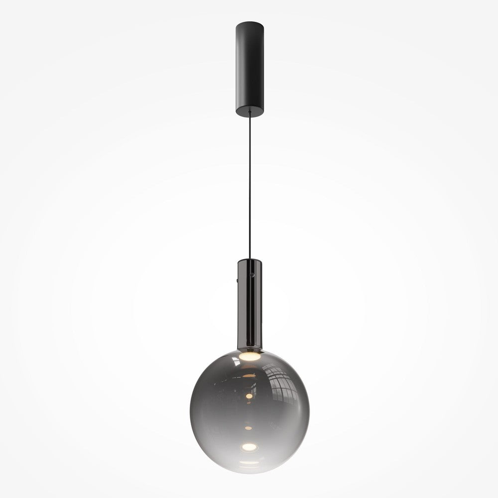 Nebula Pendant Lamp In Black - Large-Maytoni-South Charlotte Fine Lighting