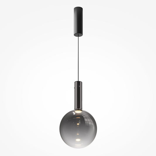 Nebula Pendant Lamp In Black - Large-Maytoni-South Charlotte Fine Lighting