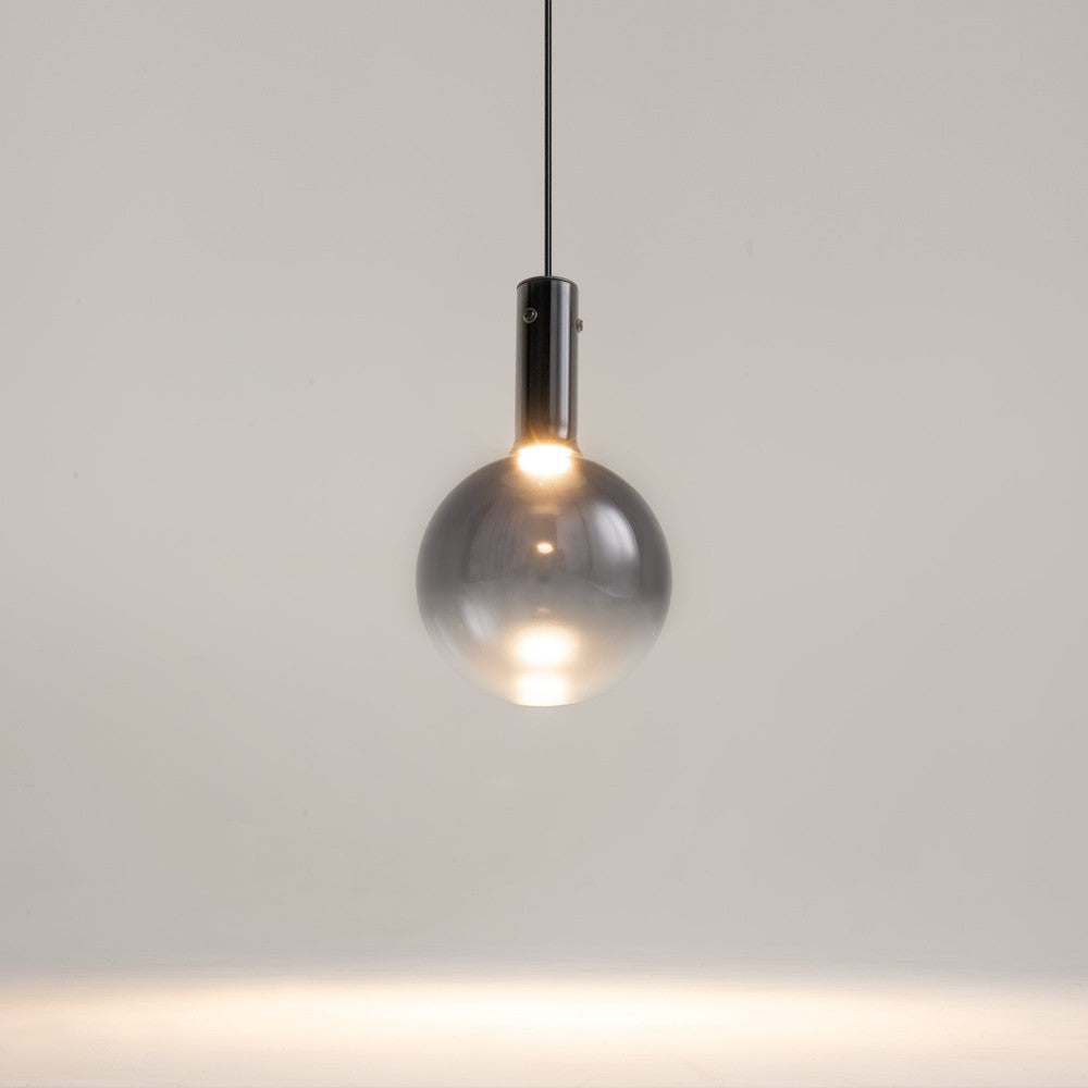 Nebula Pendant Lamp In Black - Medium-Maytoni-South Charlotte Fine Lighting