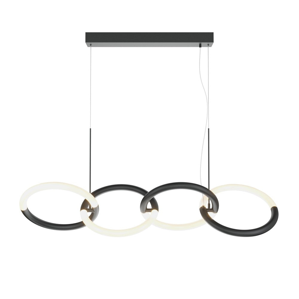 Node Pendant Lamp In Black-Maytoni-South Charlotte Fine Lighting