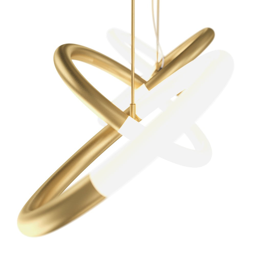 Node Pendant Linear Lamp With Gold Styling-Maytoni-South Charlotte Fine Lighting