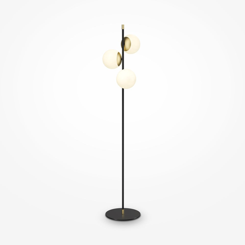 Nostalgia Floor Lamp With Gold Styling-Maytoni-South Charlotte Fine Lighting