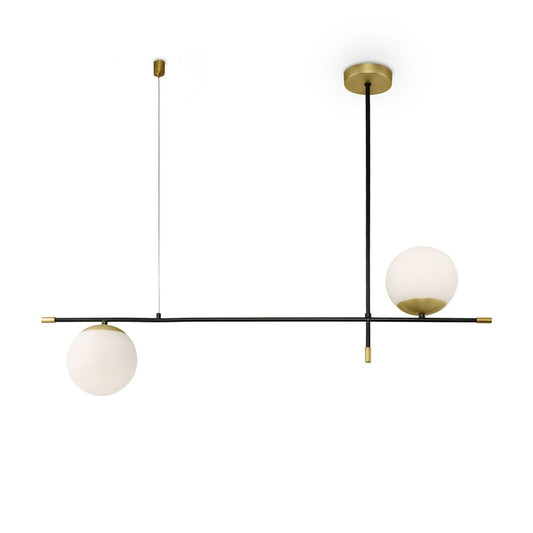 Nostalgia Pendant Lamp Lines With Gold Styling-Maytoni-South Charlotte Fine Lighting