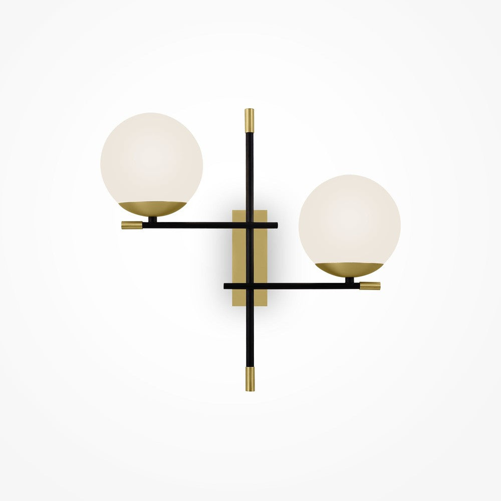 Nostalgia Wall Lamp Duo A With Gold Styling-Maytoni-South Charlotte Fine Lighting