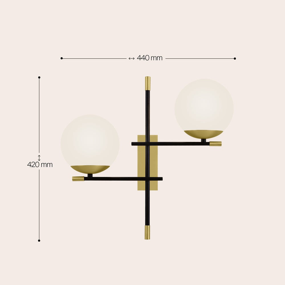 Nostalgia Wall Lamp Duo B With Gold Styling-Maytoni-South Charlotte Fine Lighting