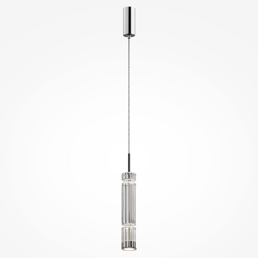 Ordo Pendant Lamp With Chrome Styling-Maytoni-South Charlotte Fine Lighting