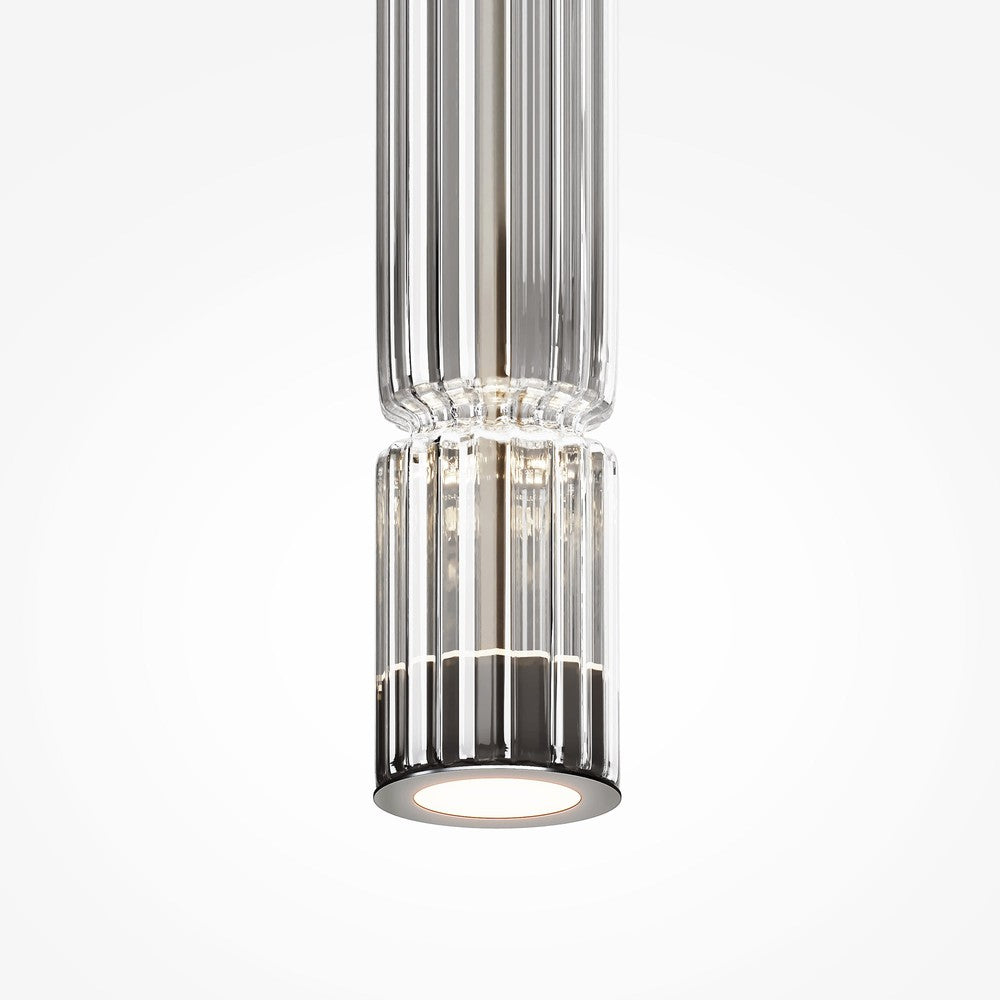 Ordo Pendant Lamp With Chrome Styling-Maytoni-South Charlotte Fine Lighting