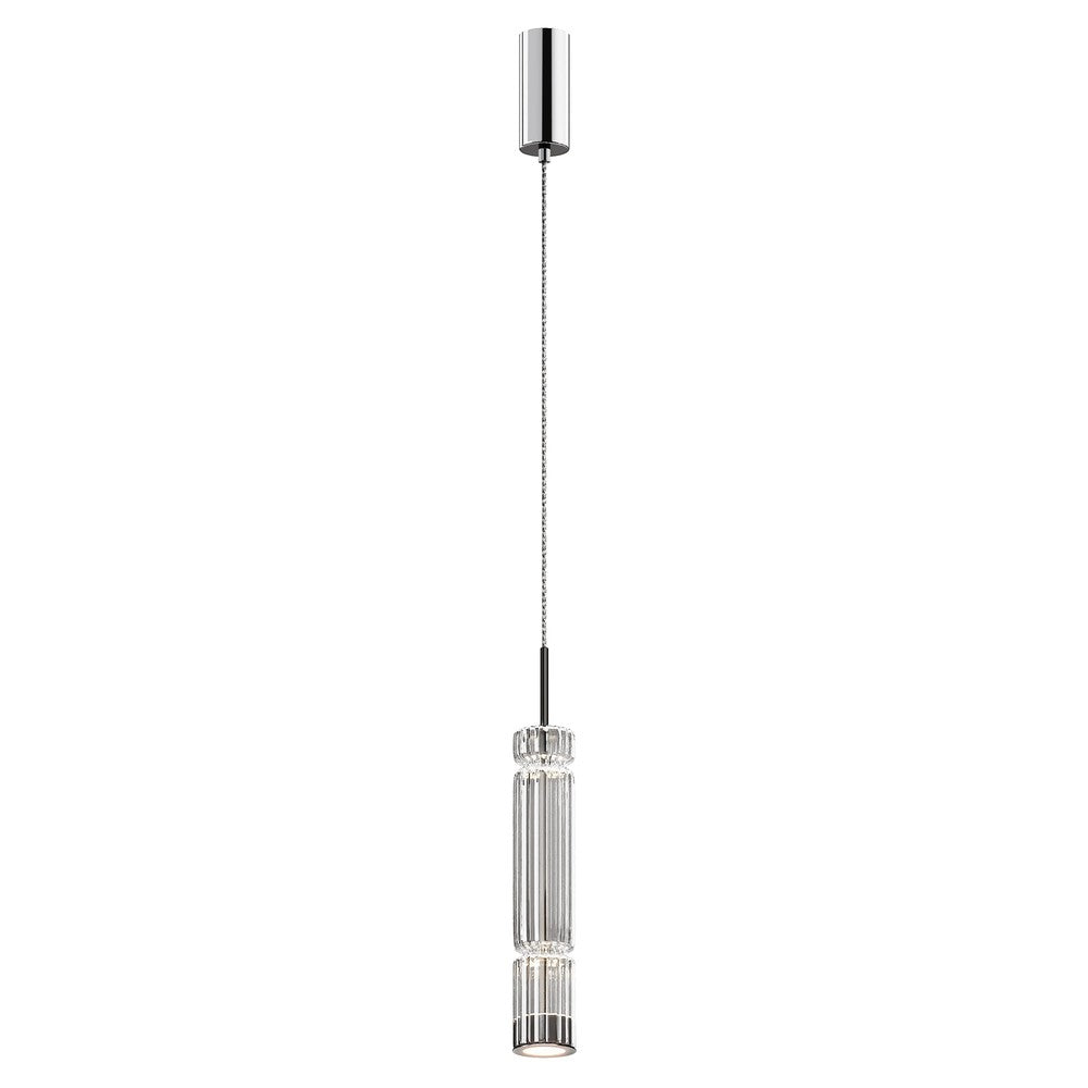 Ordo Pendant Lamp With Chrome Styling-Maytoni-South Charlotte Fine Lighting