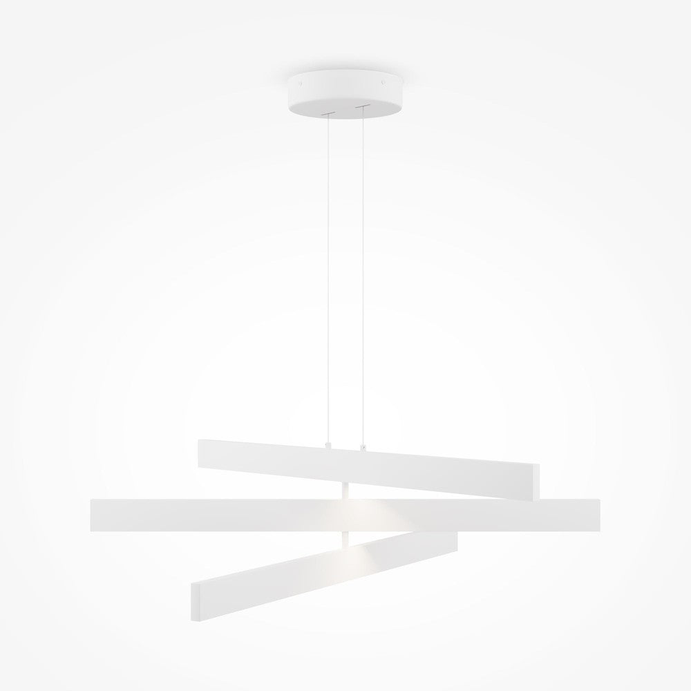 Origami Pendant Lamp In White-Maytoni-South Charlotte Fine Lighting