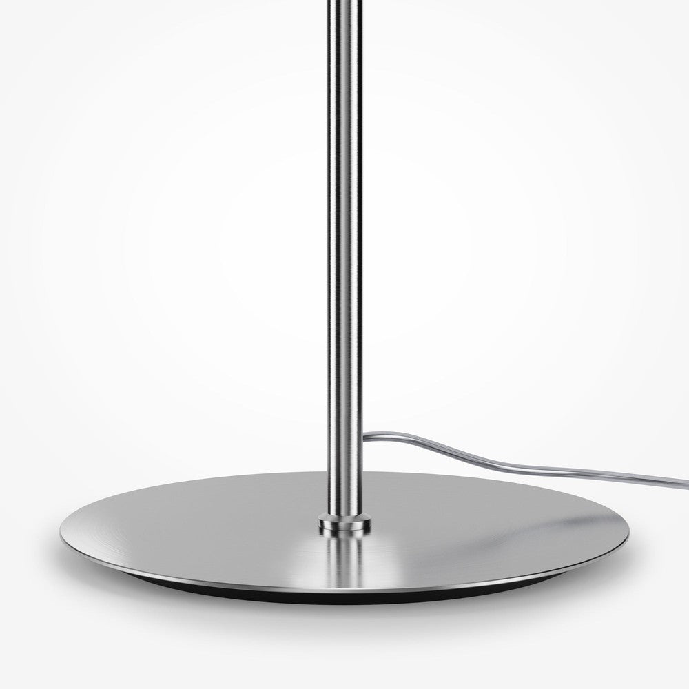 Pattern Floor Lamp With Chrome Styling-Maytoni-South Charlotte Fine Lighting