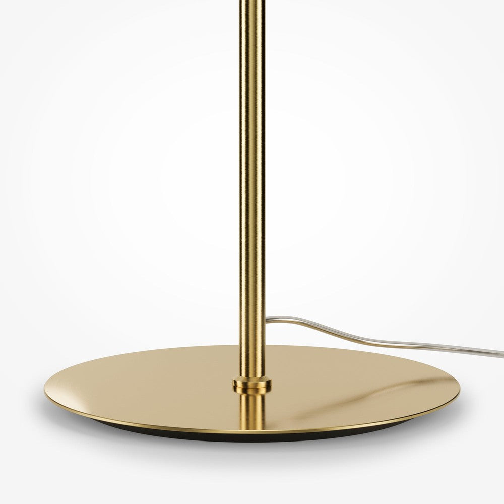 Pattern Floor Lamp With Gold Styling-Maytoni-South Charlotte Fine Lighting