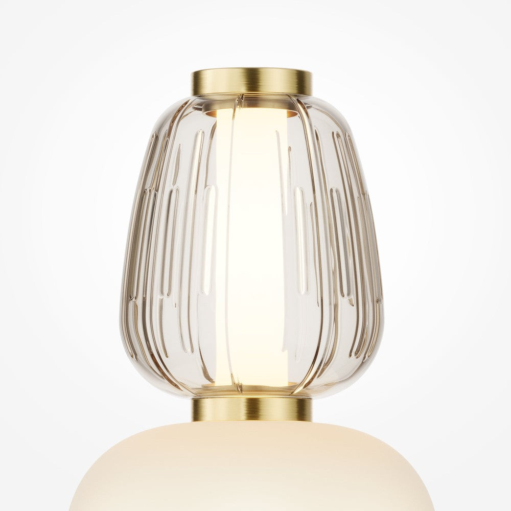 Pattern Table Lamp With Gold Styling-Maytoni-South Charlotte Fine Lighting