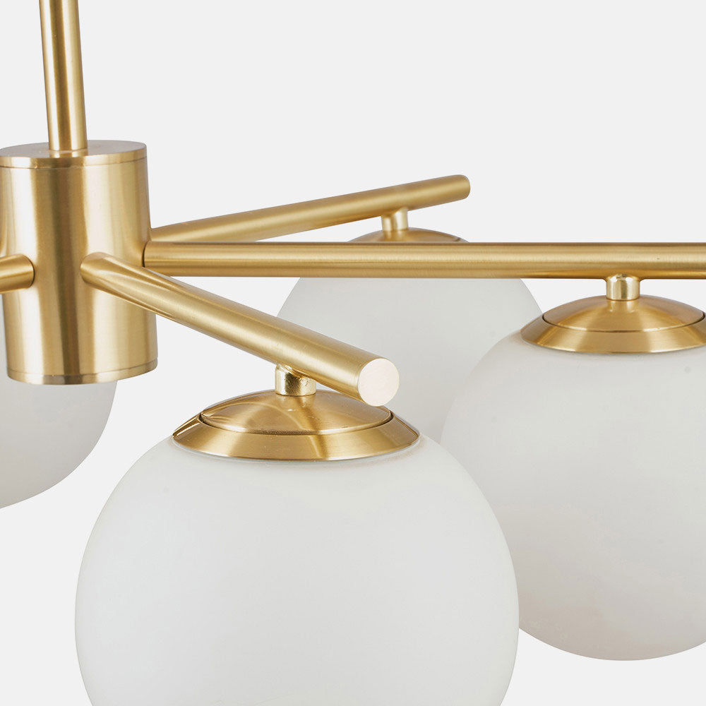 Pendant lights large in gold metal from South Charlotte Fine Lighting