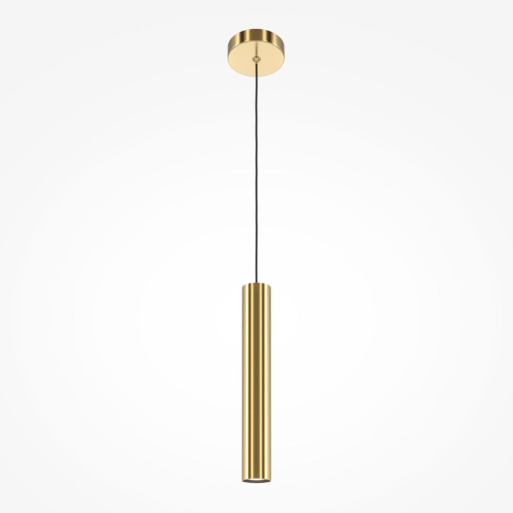 Pro Focus Pendant Lamp With Brass Styling-Maytoni-South Charlotte Fine Lighting