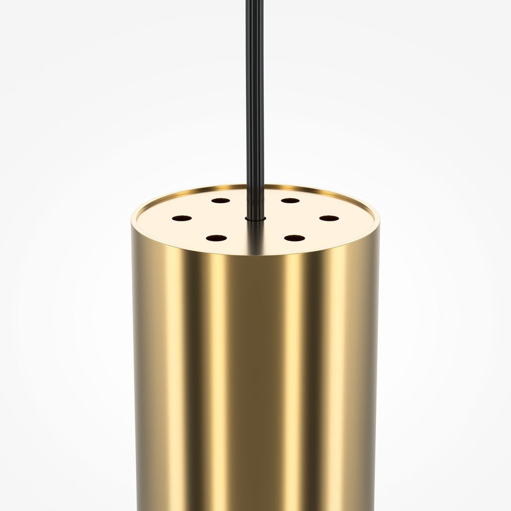 Pro Focus Pendant Lamp With Brass Styling-Maytoni-South Charlotte Fine Lighting