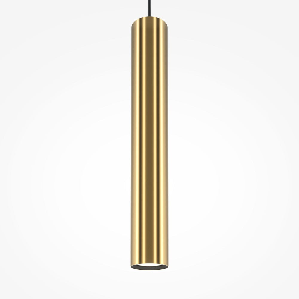 Pro Focus Pendant Lamp With Brass Styling-Maytoni-South Charlotte Fine Lighting