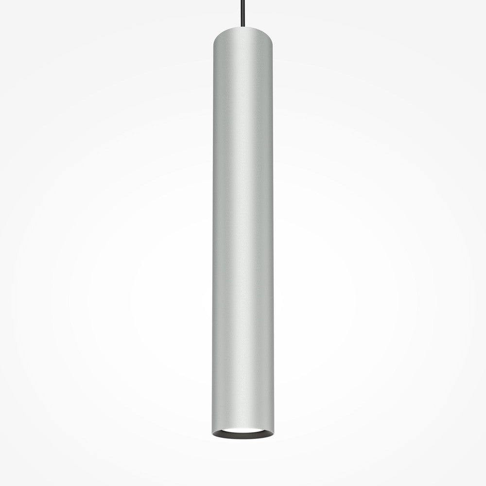 Pro Focus Pendant Lamp With Silver Styling-Maytoni-South Charlotte Fine Lighting