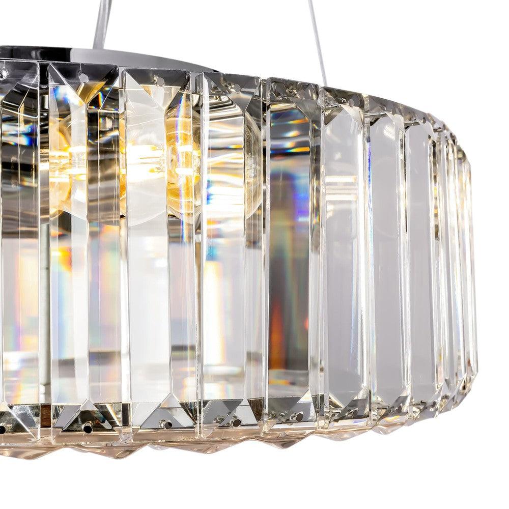 Recinto Chandelier Deep With Chrome Styling-Maytoni-South Charlotte Fine Lighting