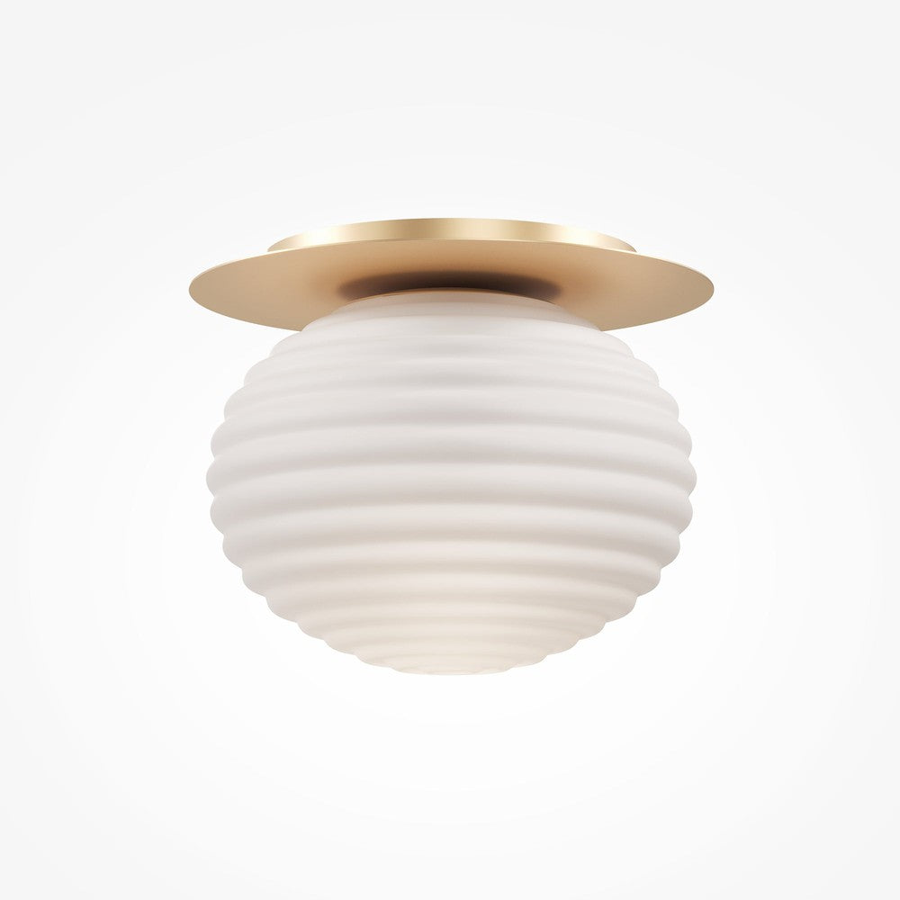 Reels Ceiling Lamp With Gold Styling-Maytoni-South Charlotte Fine Lighting