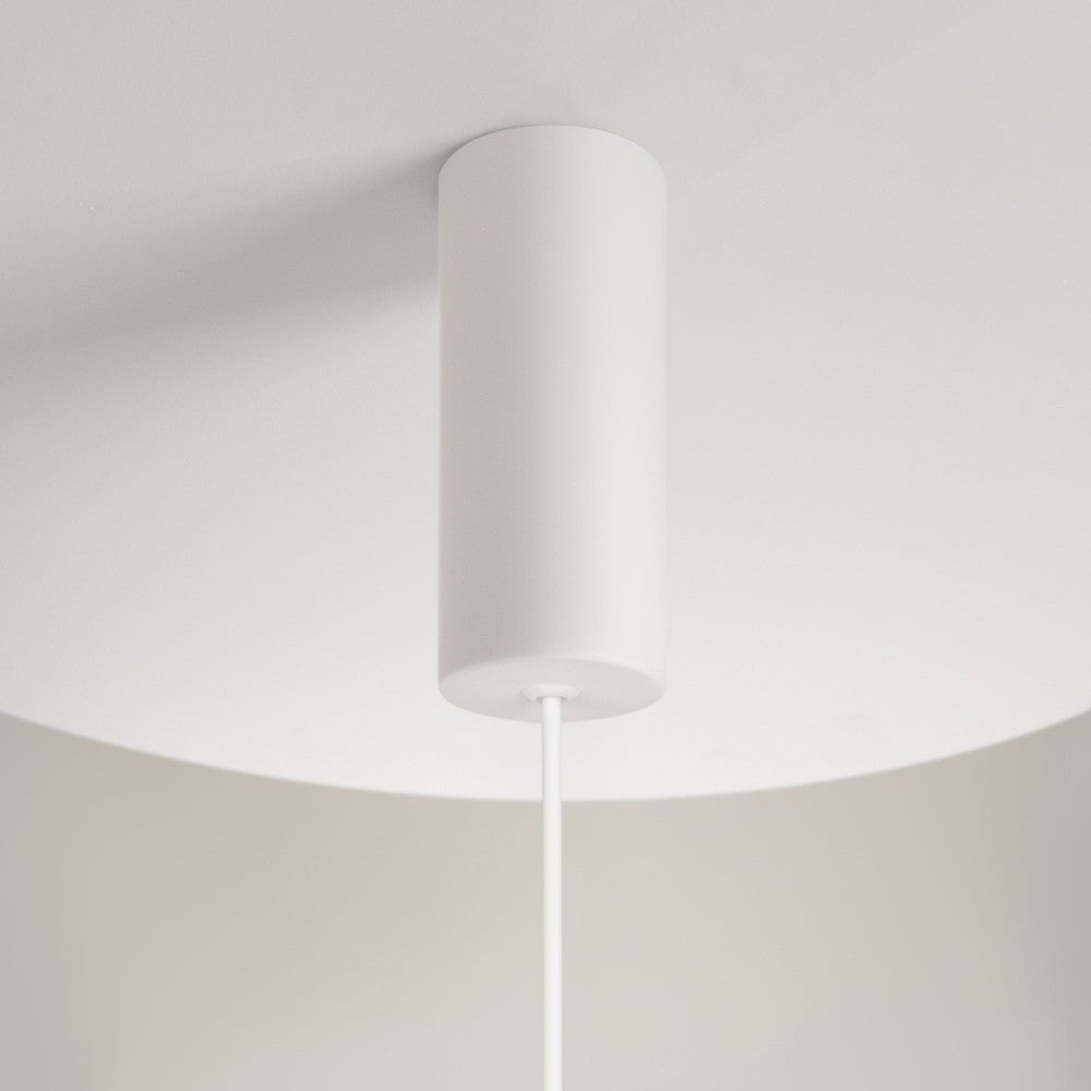 Reflex Pendant Lamp In White - Single Light-Maytoni-South Charlotte Fine Lighting