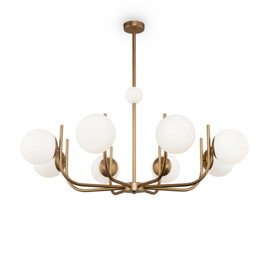 Rendez-vous Chandelier With Brass Styling-Maytoni-South Charlotte Fine Lighting