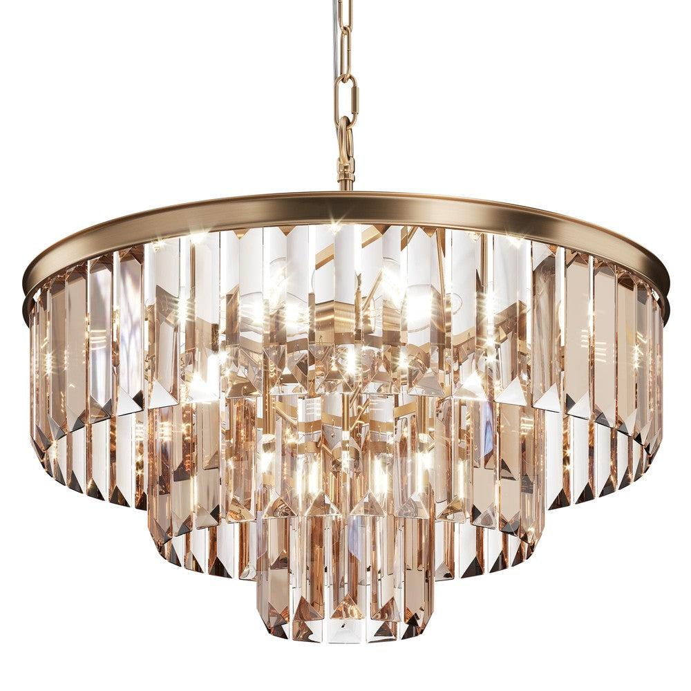 Revero Chandelier With Gold Styling-Maytoni-South Charlotte Fine Lighting