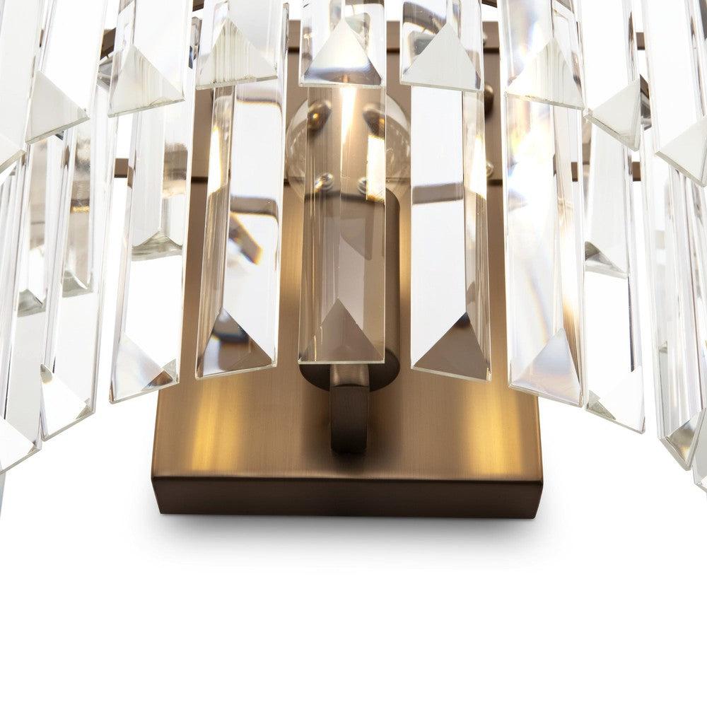 Revero Wall Lamp With Brass Styling-Maytoni-South Charlotte Fine Lighting