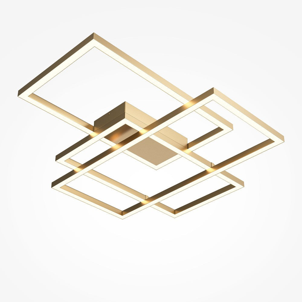 Rida Ceiling Lamp With Gold Styling-Maytoni-South Charlotte Fine Lighting