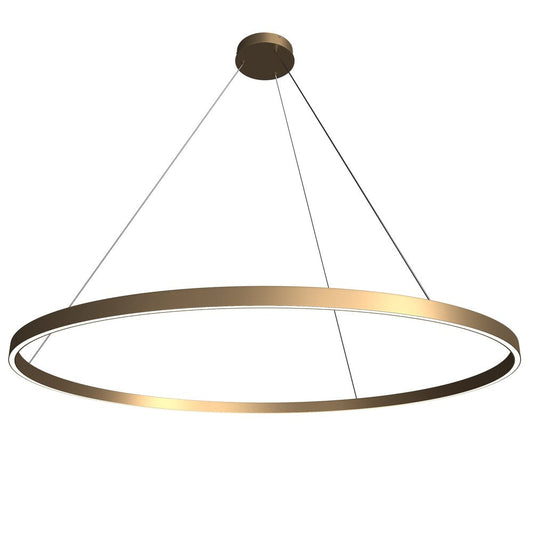 Rim Pendant Lamp A With Brass Styling-Maytoni-South Charlotte Fine Lighting