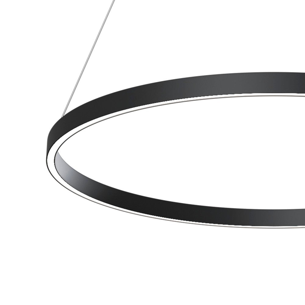 Rim Pendant Lamp C In Black-Maytoni-South Charlotte Fine Lighting