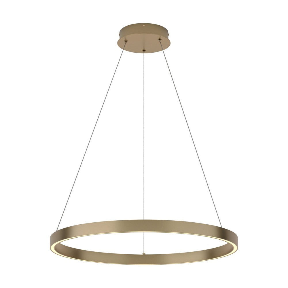 Rim Pendant Lamp C With Brass Styling-Maytoni-South Charlotte Fine Lighting