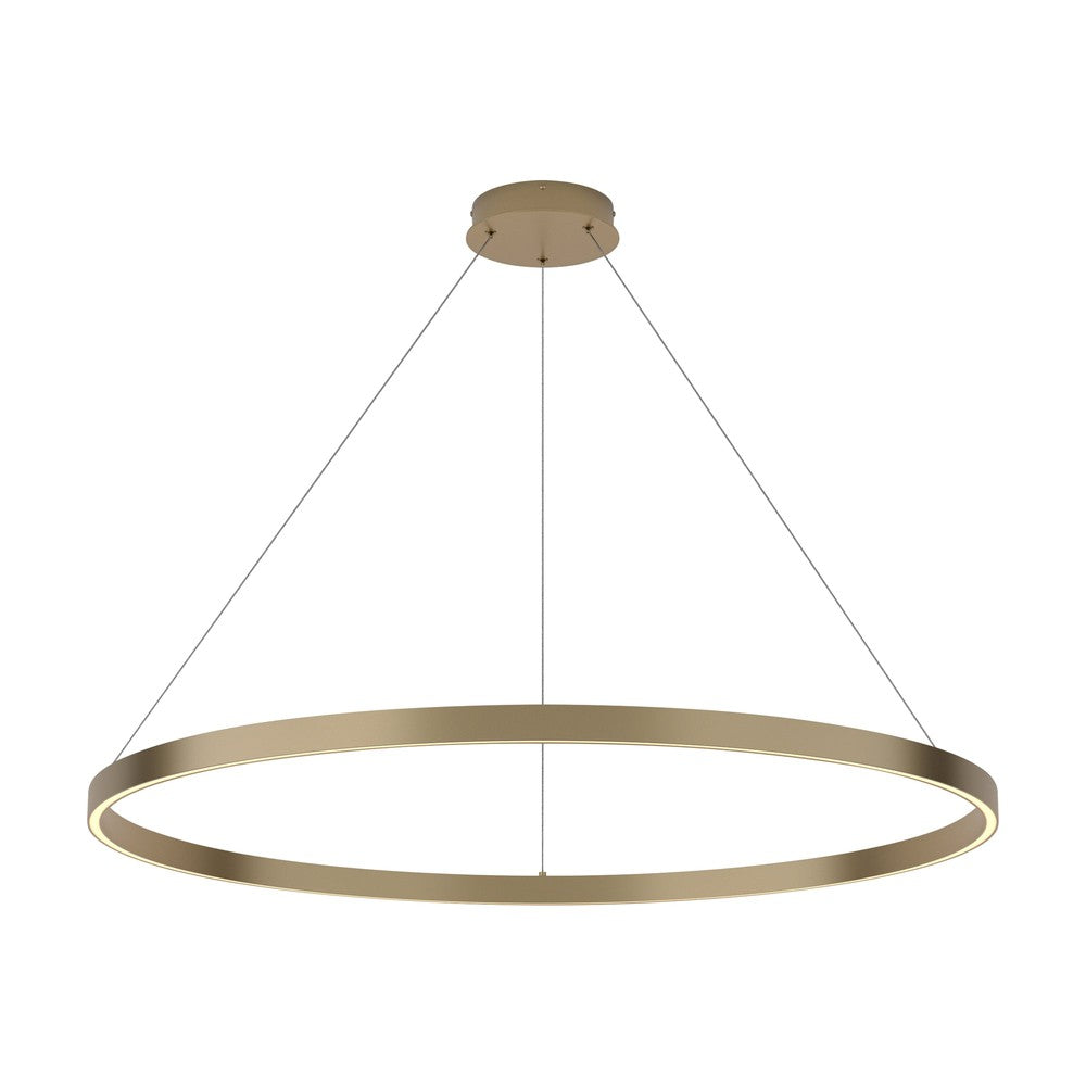 Rim Pendant Lamp E With Brass Styling-Maytoni-South Charlotte Fine Lighting