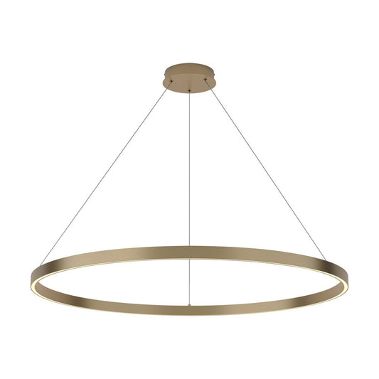 Rim Pendant Lamp E With Brass Styling-Maytoni-South Charlotte Fine Lighting