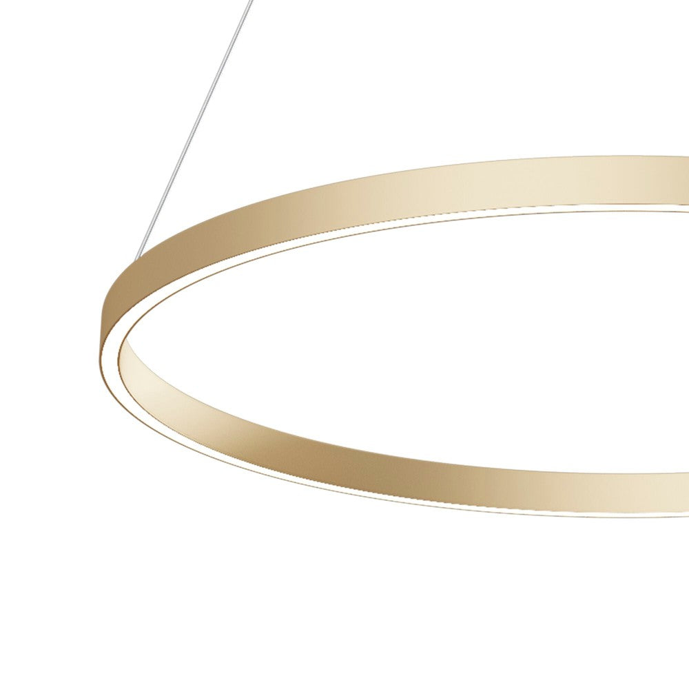 Rim Pendant Lamp F With Brass Styling-Maytoni-South Charlotte Fine Lighting