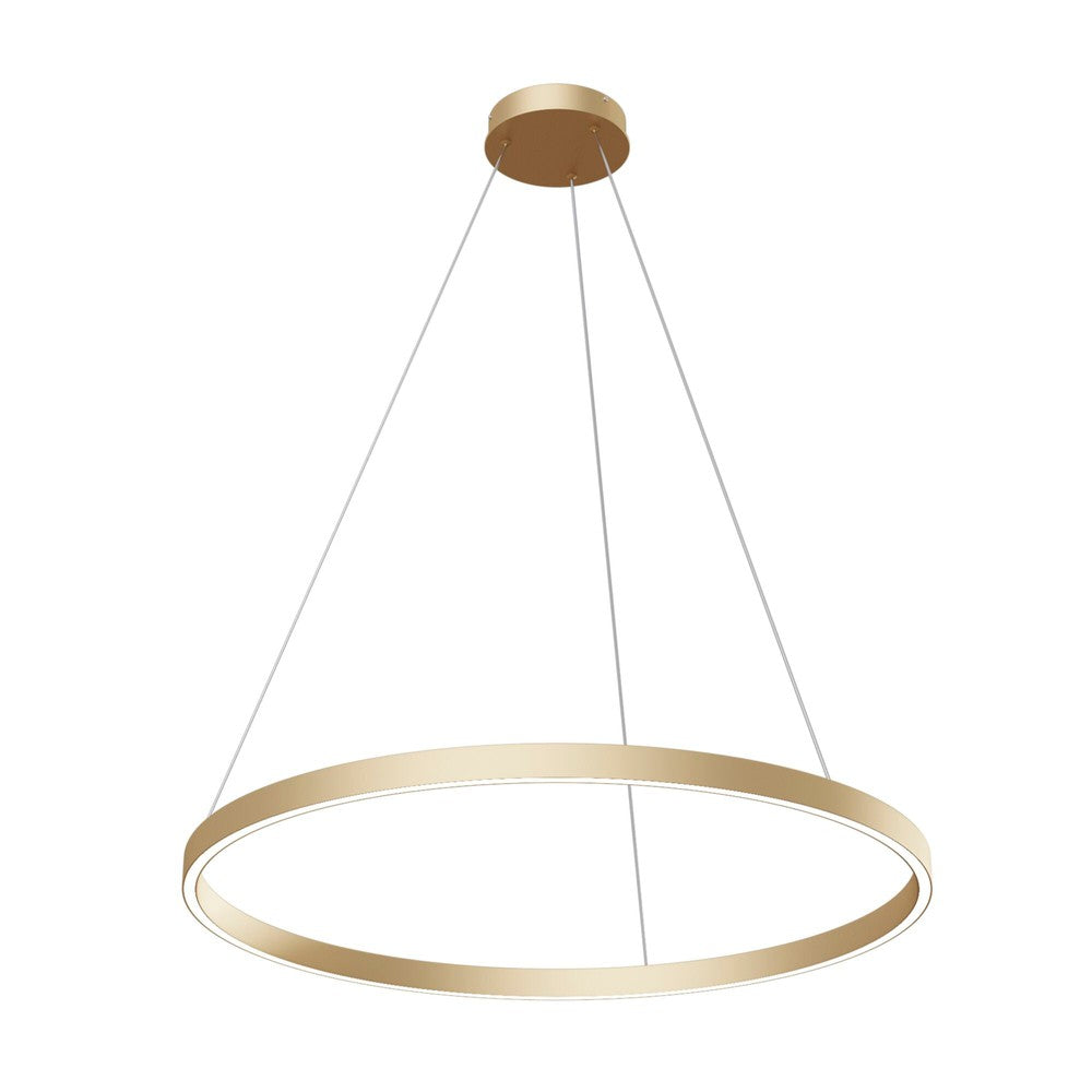 Rim Pendant Lamp F With Brass Styling-Maytoni-South Charlotte Fine Lighting