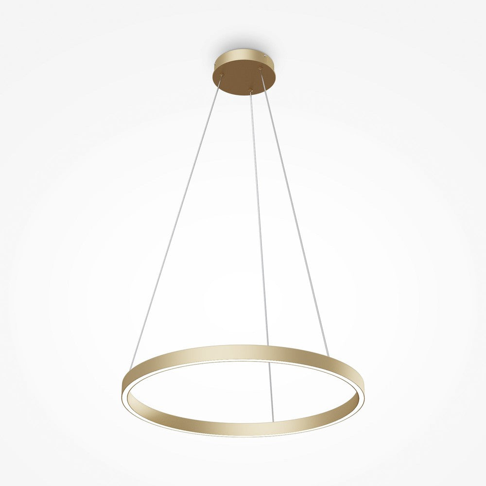 Rim Pendant Lamp G With Brass Styling-Maytoni-South Charlotte Fine Lighting